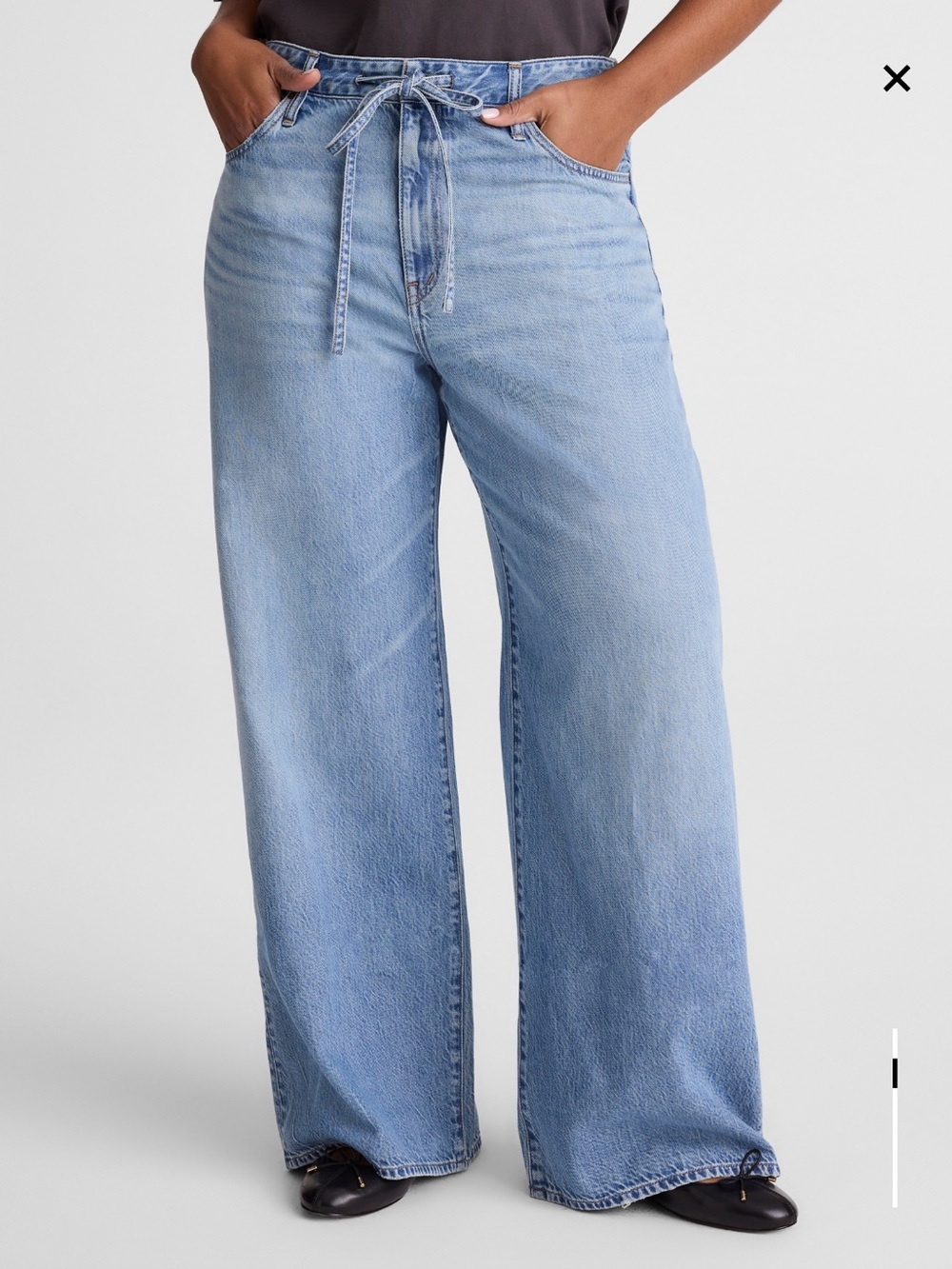 Madewell CURVY Ultimate Wide Leg Jean